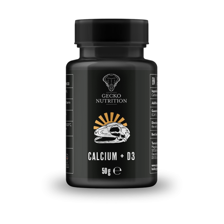 Gecko Nutrition vápnik + D3 100g